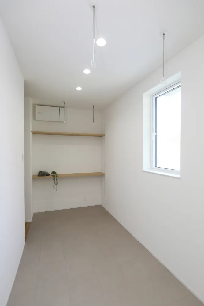 清潔感のあるランドリー