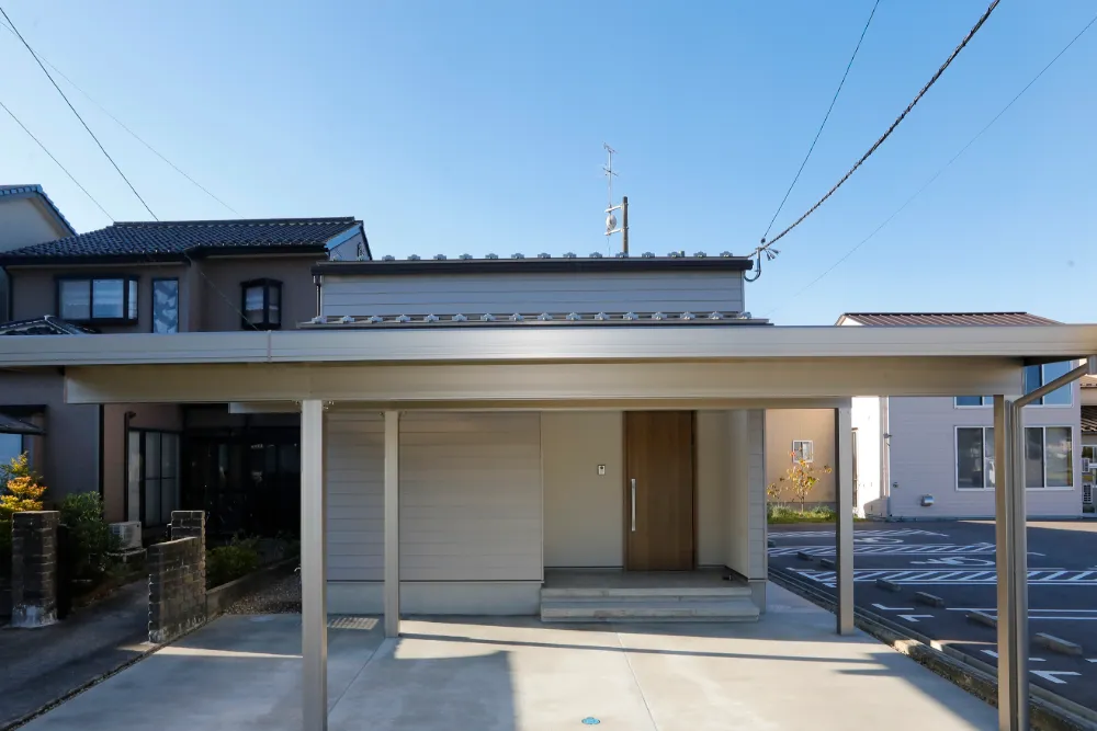  株式会社ファンデザインワークス/FANDESIGNWORKSの施工事例 石川県 津幡 SS様邸 | パッシブ住宅  平屋　長期優良住宅　 BELS評価 5つ星