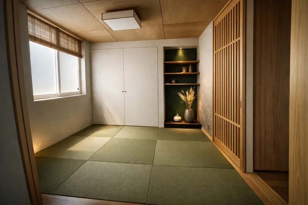 外はシャープに、中はやさしく。計算された和モダン住宅。