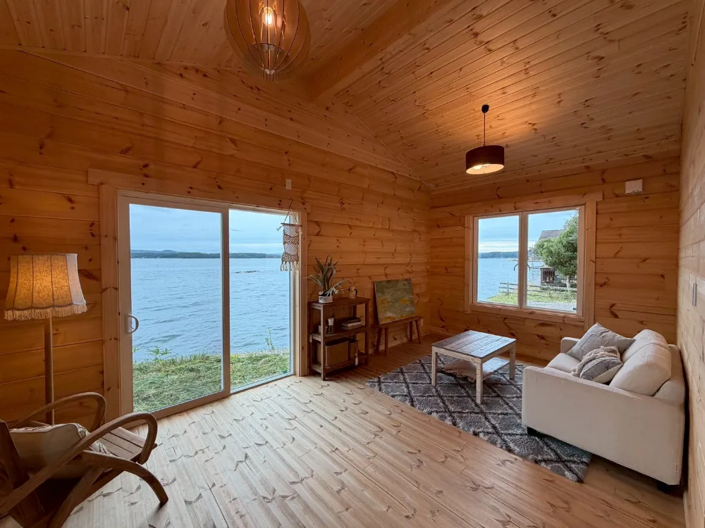 能登地震でも大きな被害がなかったログハウス