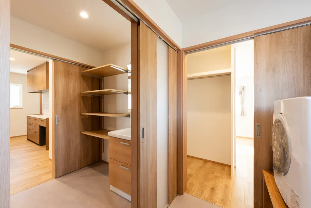 家事効率を高める回遊動線