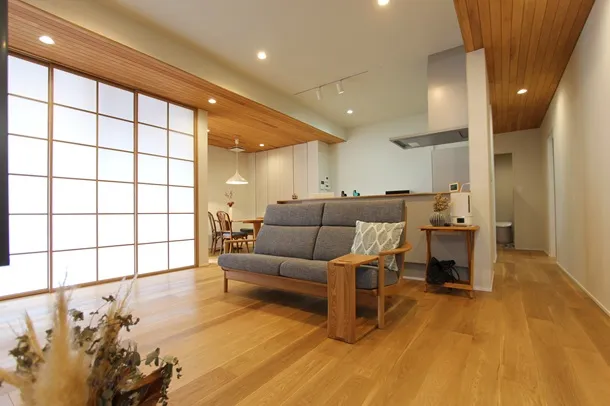 石川県金沢市　注文住宅　新築施工事例｜平屋で暮らす　自然素材でZEH×回遊性導線｜