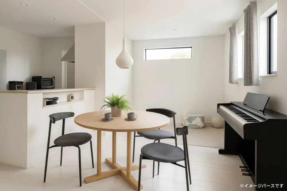 ダイニングが“家族の中心”になる設計