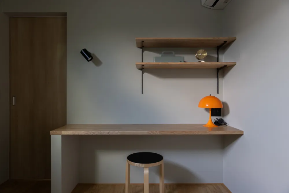 中庭のあるシンプルな木の住まい ／ イシダ住建