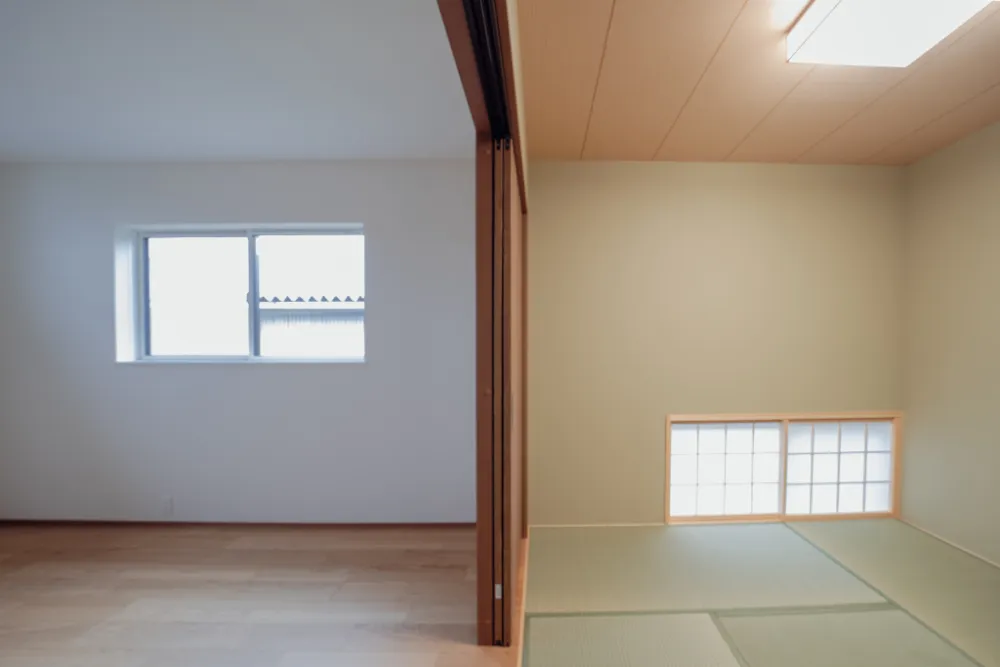 風通しの良い、回遊動線の家