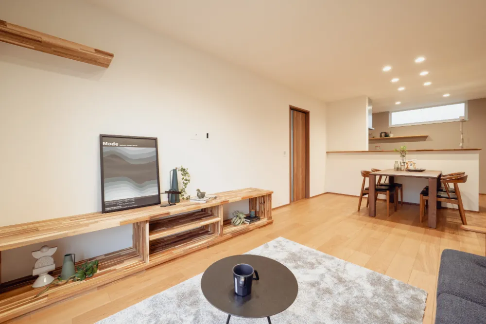 風通しの良い、回遊動線の家