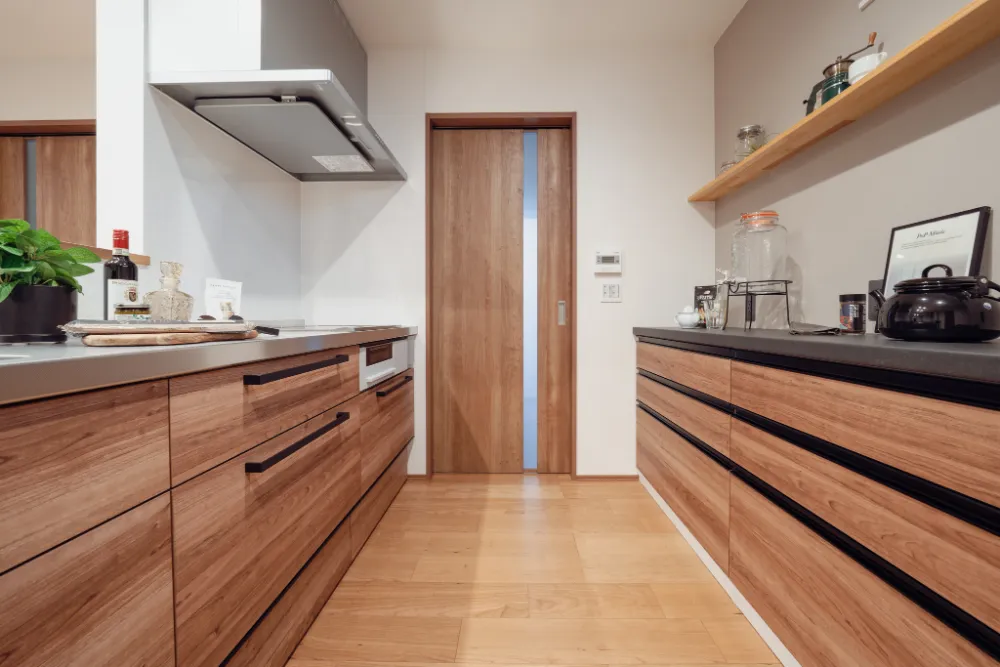 風通しの良い、回遊動線の家