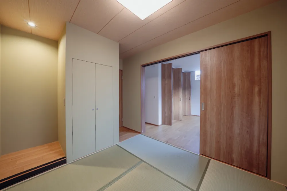 風通しの良い、回遊動線の家