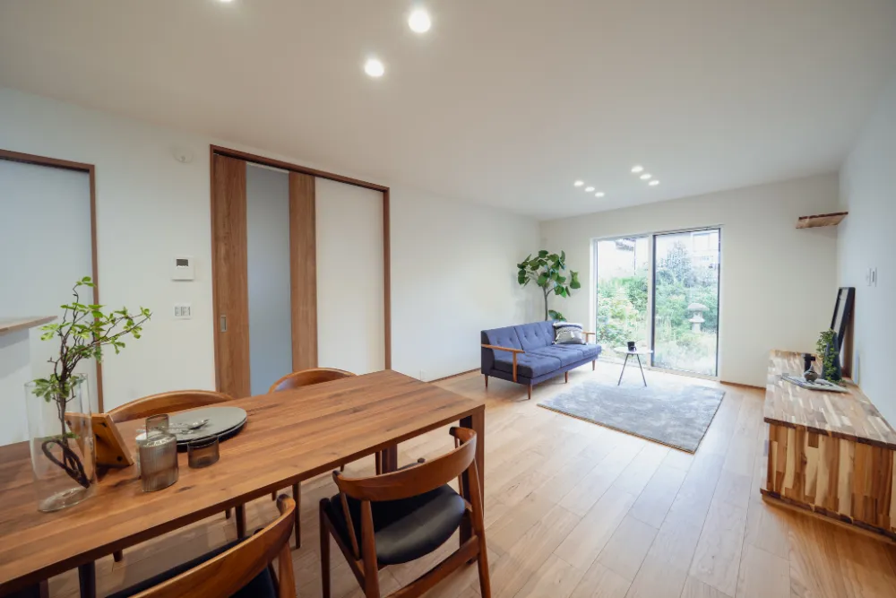 風通しの良い、回遊動線の家