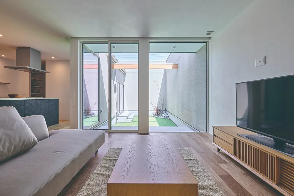 愛犬と暮らすノイズレスデザインの家