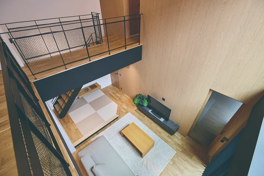 素材を活かした統一感のあるデザイン