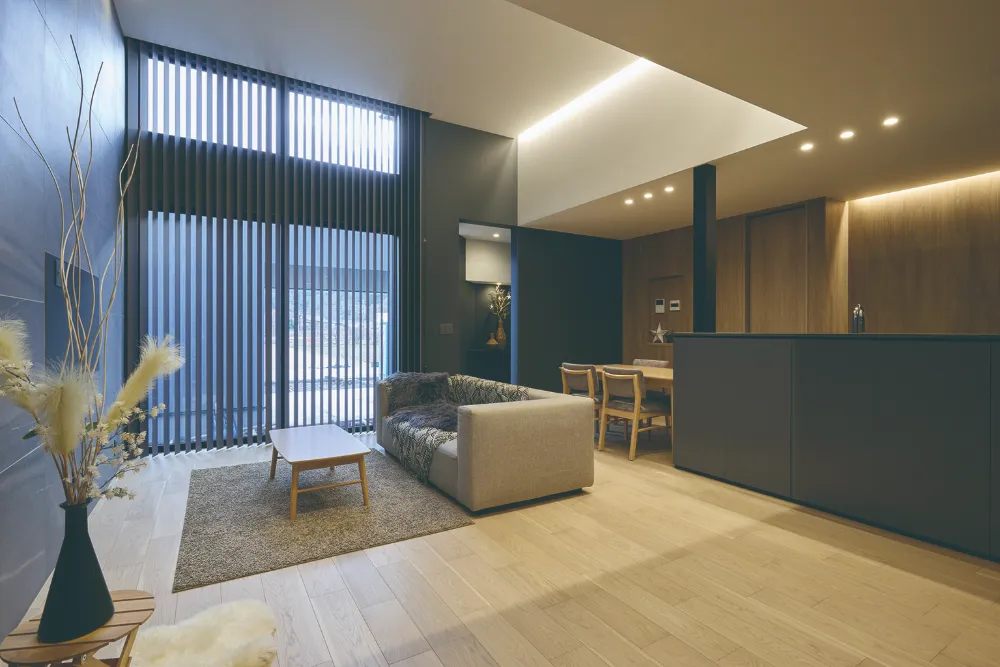 高天井リビング