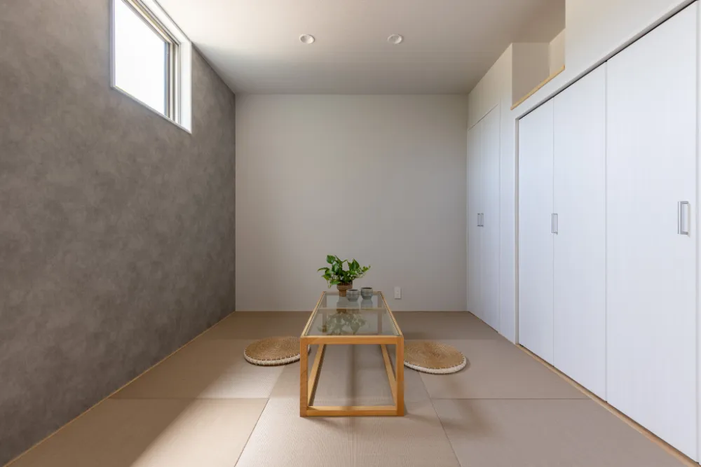 1階でととのう　インナーガレージの家