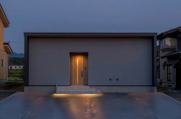 ナチュラルモダンな平屋の家