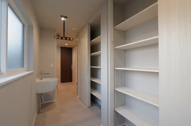 家事効率を考えた水まわり