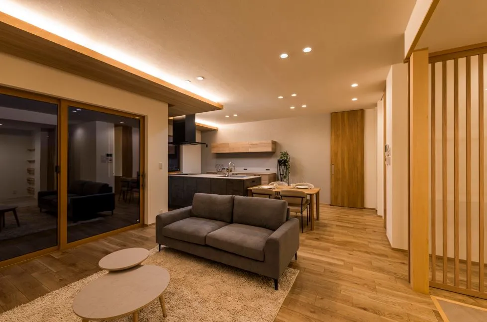 ナチュラルモダンな平屋の家