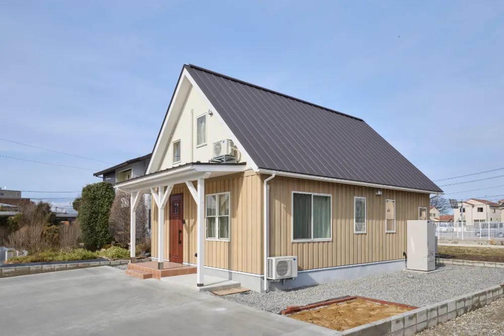 三角屋根が可愛らしい♡