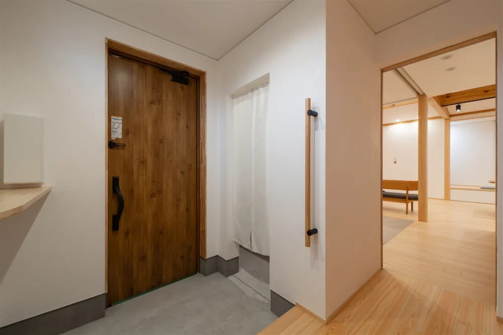 使い勝手のいい玄関