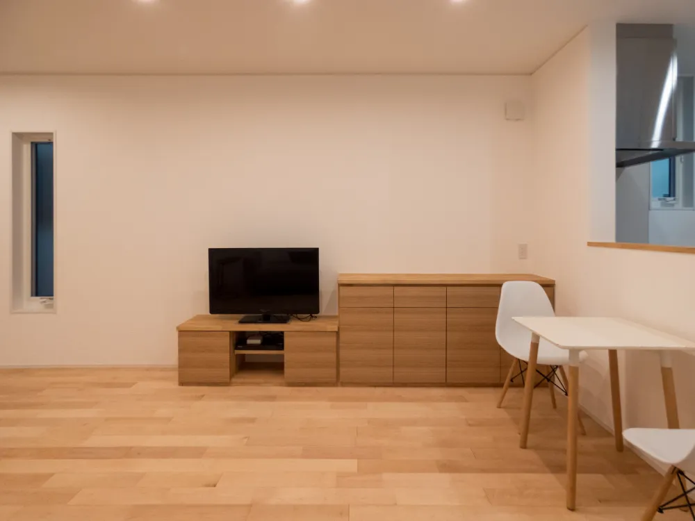 造作家具と声楽用の防音で、”好き”を叶えたお家