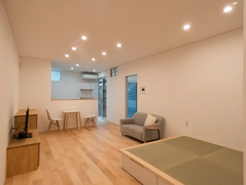 造作家具と声楽用の防音で、”好き”を叶えたお家