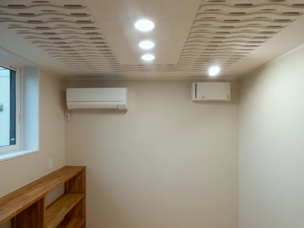 造作家具と声楽用の防音で、”好き”を叶えたお家