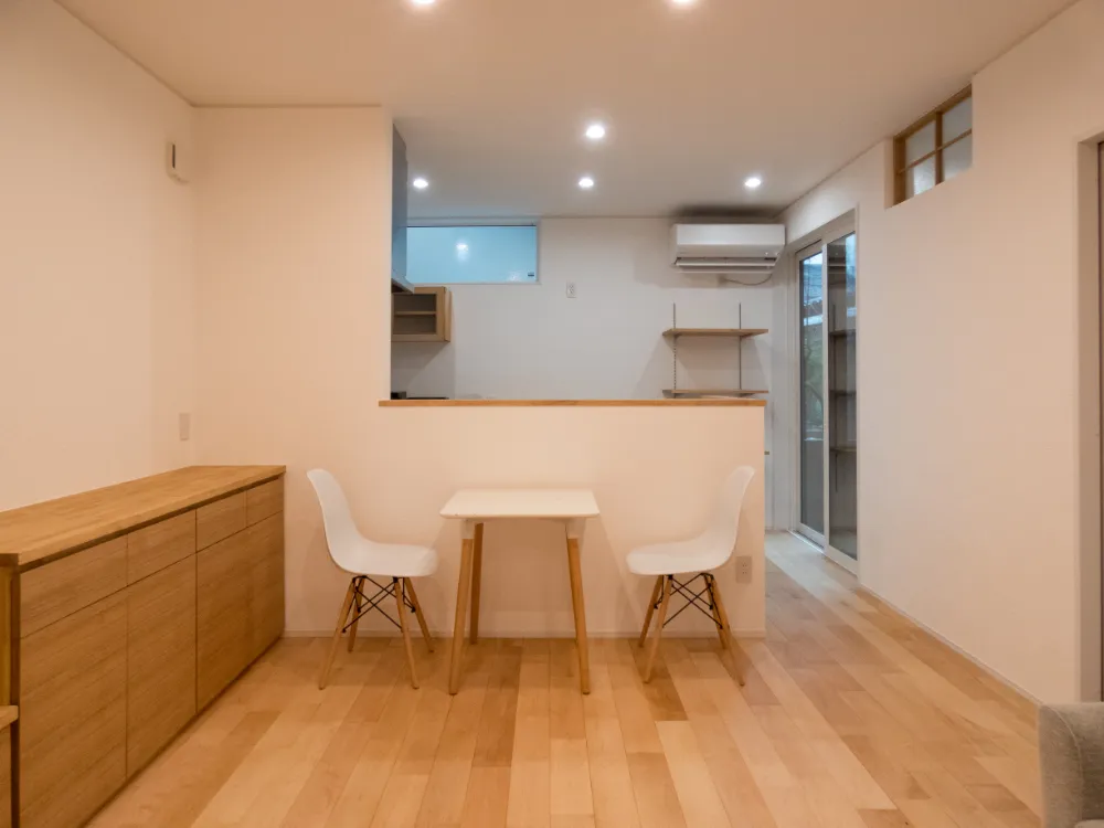 造作家具と声楽用の防音で、”好き”を叶えたお家