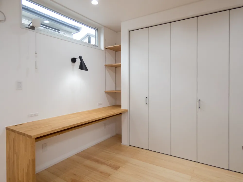 夫婦それぞれの専用書斎で、趣味も暮らしも満喫できるお家